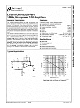 DataSheet LMV551 pdf